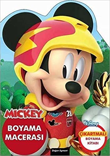 Disney Mickey-  Boyama Macerası: Çıkartmalı Boyama Kitabı