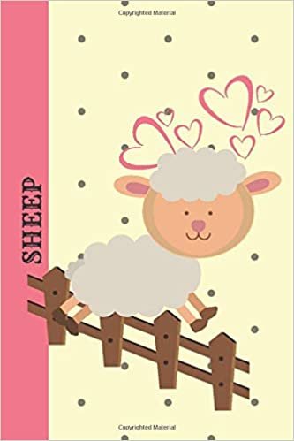 SHEEP: Notebook with Animals for Kids, Notebook for Drawing and Writing (110 Pages, Blank, 6 x 9) , for school, for kids, Journal