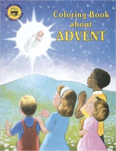 Coloring Book about Advent