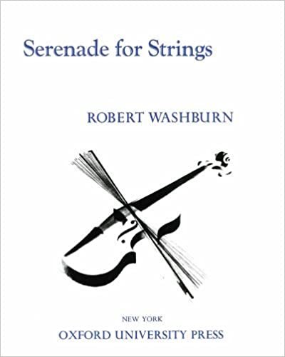 Washburn, R: Serenade for Strings: Score