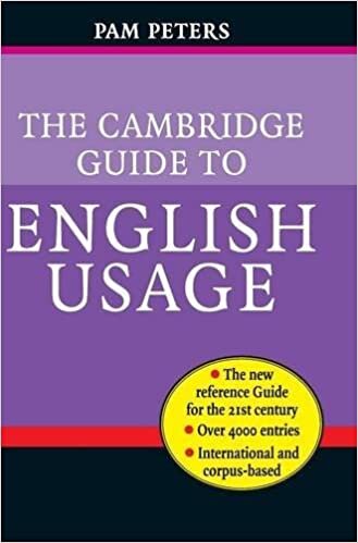 The Cambridge Guide to English Usage indir