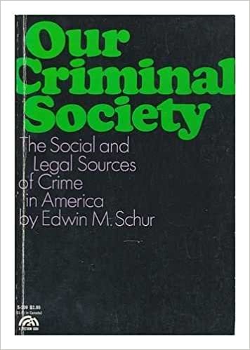 Our Criminal Society (Spectrum Books)