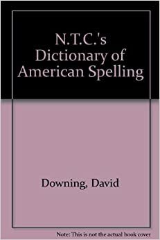 Ntc's Dictionary of American Spelling indir