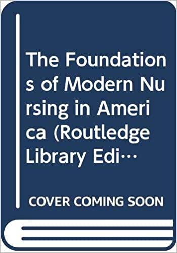 Various: Foundations of Modern Nursing in America (POD 8 vol (Routledge Library Editions)