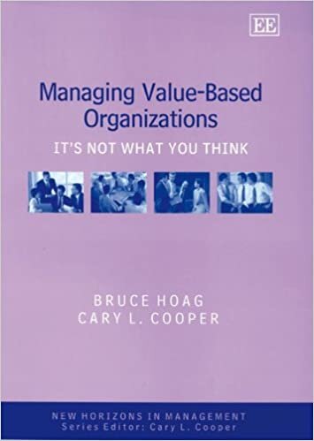 Hoag, B: Managing Value-Based Organizations: It's Not What You Think (New Horizons in Management series)