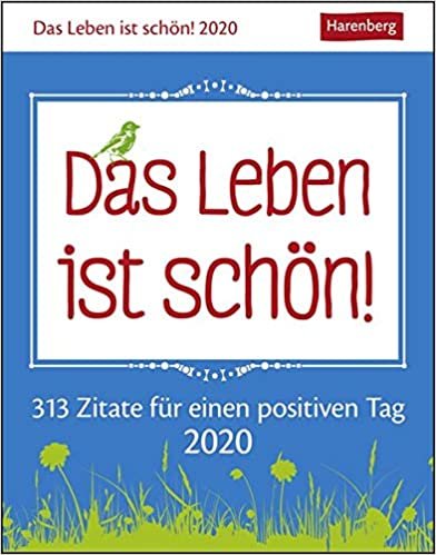 Artel, A: Das Leben ist schön! 2020 Abreißkalender