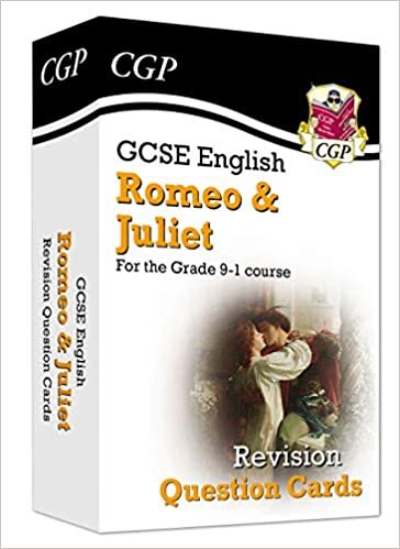 New Grade 9-1 GCSE English Shakespeare - Romeo & Juliet Revision Question Cards (CGP GCSE English 9-1 Revision) indir
