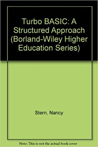 Turbo Basic: A Structured Approach (Borland-Wiley Higher Education Series)