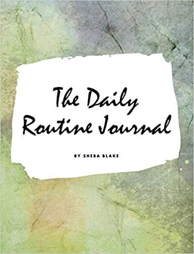 The Daily Routine Journal (Large Hardcover Planner / Journal) indir