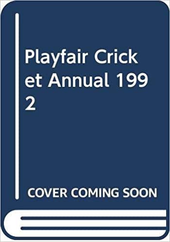 Playfair Cricket Annual 1992