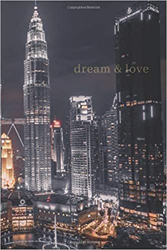 dream&love: Motivational Notebook, Journal, Diary, memo book, school notebook (110 Pages, Blank, 6 x 9),