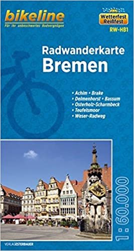 Bremen cycling tour map r/v wp