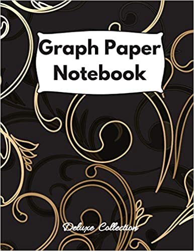Graph Paper Notebook: Large Simple Graph Paper Notebook, 100 Quad ruled 5x5 pages 8.5 x 11 / Grid Paper Notebook for Math and Science Students / ... Notebook (Deluxe Collection Notebooks)