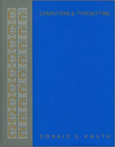 Computers & Typesetting, Volume C: The Metafont Book: Metafont Book v. C (Computers & Typesetting Series)