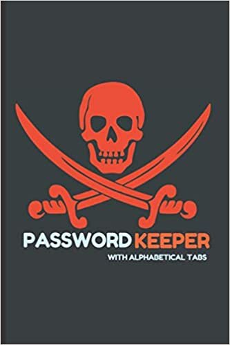 PASSWORD KEEPER: Password logbook with alphabetical tabs