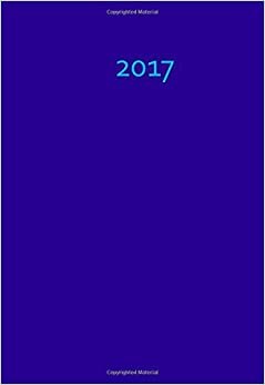 Mini Kalender 2017 - Blaubeere: ca. DIN A6, 1 Woche pro Seite