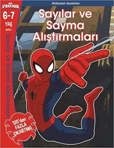 Marvel Spider Man Sayılar ve Sayma Alıştırmaları 6 7 Yaş