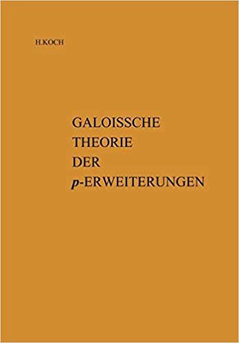 Galoissche Theorie der p-Erweiterungen