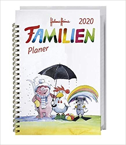 Helme Heine Familienplaner Buch A5 - Kalender 2020 indir