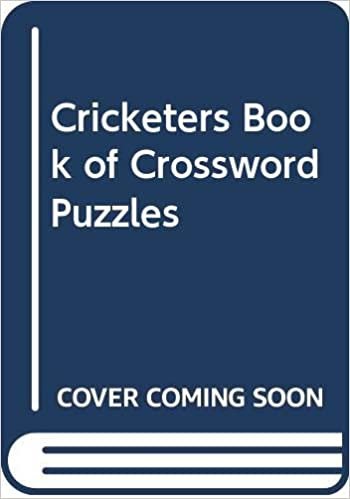 Cricketers Book of Crossword Puzzles