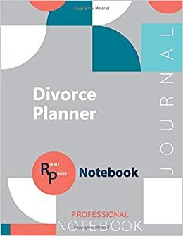 Divorce Planner Certification Exam Preparation Notebook, examination study writing notebook, Office writing notebook, 154 pages, 8.5” x 11”, Glossy cover