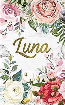 Luna: 2020-2021 Nifty 2 Year Monthly Pocket Planner and Organizer with Phone Book, Password Log & Notes | Two-Year (24 Months) Agenda and Calendar | ... Floral Personal Name Gift for Girls & Women