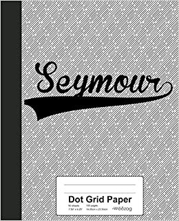 Dot Grid Paper: SEYMOUR Notebook (Weezag Wine Review Paper Notebook)