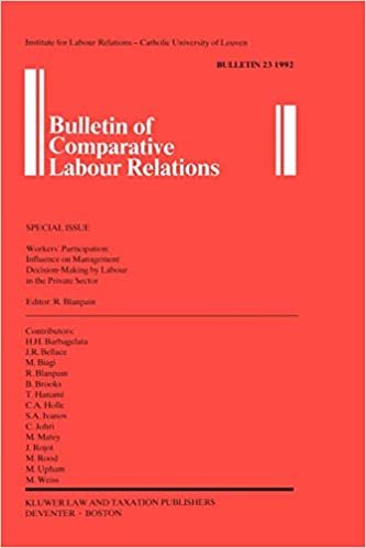 Workers' Participation: Influence on Management Decision-making by Labour in the Private Sector (Bulletin of Comparative Labour Relations) (Bulletin of Comparative Labour Relations Series Set)