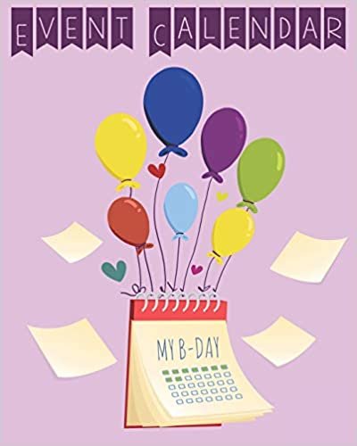 Event Calendar: Perpetual Calendar |Record All Your Important Dates |Date Keeper |Christmas Card List |For Birthdays Anniversaries & Celebrations (event planner)