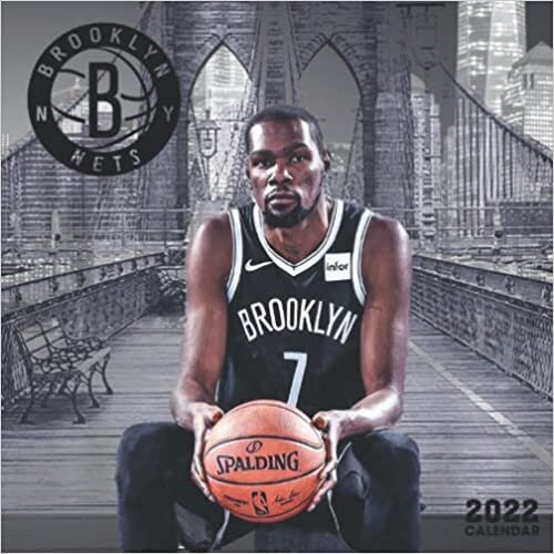 Brooklyn Nets Calendar 2022: Brooklyn Nets OFFICIAL SPORT Calendar 2022 – 18 months – BIG SIZE 17"x11". Brooklyn Nets Planner for all fans kids boys. Kalendar calendario calendrier 18 monthy.