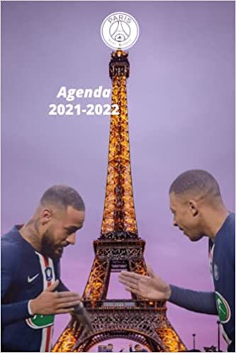 Agenda 2021-2022: Agenda 2021-2022 /bloc note thème football 6x9 po très pratique 190 pages