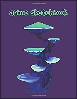 Anime Sketchbook: 100 Blank Pages, 8.5 x 11, Sketch Pad for Drawing Anime Manga Comics indir