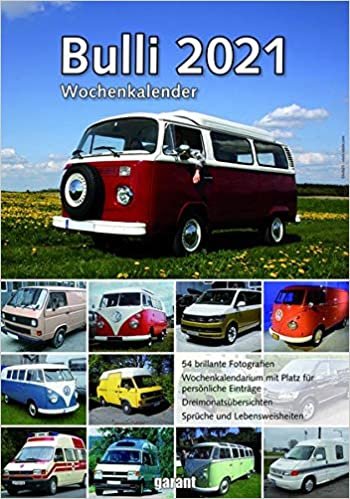 Wochenkalender VW Bulli 2021 indir