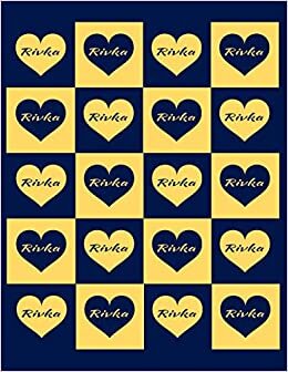 RIVKA: Beautiful Rivka Present - Perfect Personalized Rivka Gift (Rivka Notebook / Rivka Journal) indir