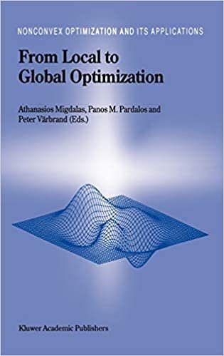 From Local to Global Optimization (Nonconvex Optimization and Its Applications)