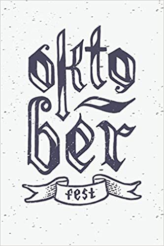 Oktoberfest: Graph Paper Notebook, 6x9 Inch, 120 pages