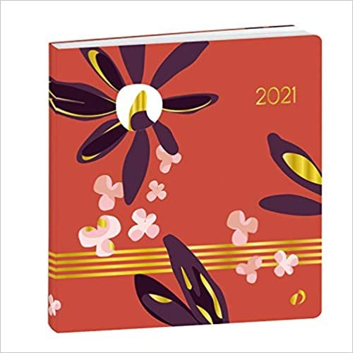 Agenda 2021 Weekly Medium Nova fleurs rose 16x16 568022Q (NOVA AGENDA)