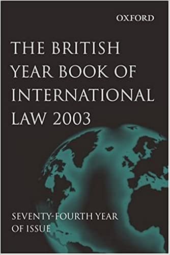 The British Year Book of International Law 2003: Volume 74: v. 74