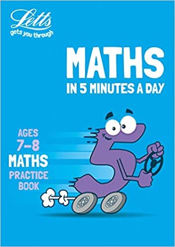 Letts Maths in 5 Minutes a Day Age 7-8