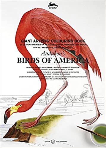 Audubon's Birds of America: Giant Artists' Colouring Book (Multilingual Edition) (Giant Artists' Colouring Books) indir