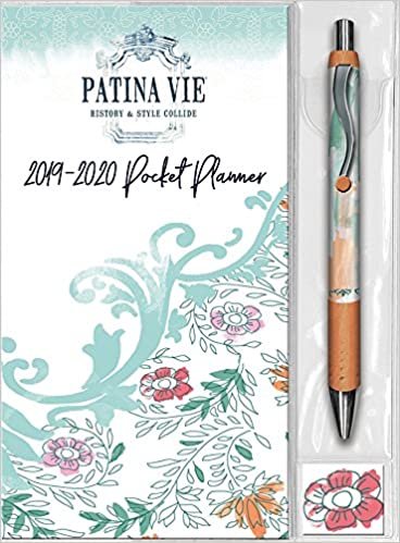 Patina Vie 2019 Pocket Planner: Includes Pen indir