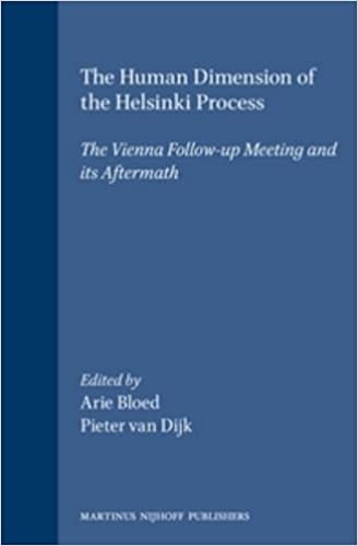 The Human Dimension of the Helsinki Process:The Vienna Follow-up Meeting and Its Aftermath (International Studies in Human Rights) indir
