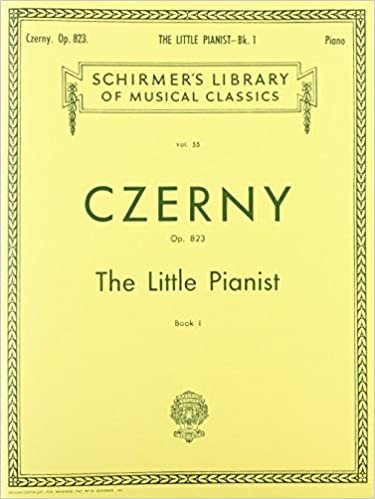 Little Pianist, Op. 823 - Book 1: Schirmer Library of Classics Volume 55 Piano Solo