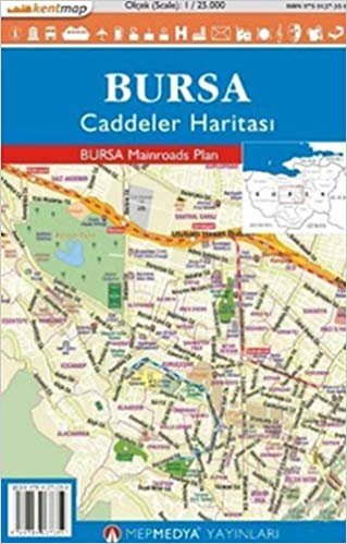 Bursa Caddeler Haritası