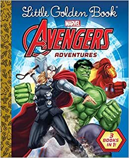 Little Golden Book Avengers Adventures (Marvel) indir