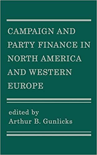 Campaign and Party Finance in North America and Western Europe