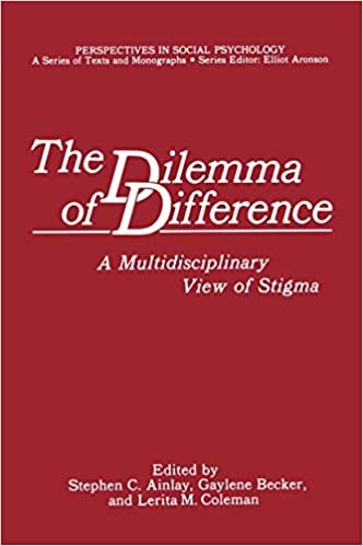 The Dilemma of Difference: A Multidisciplinary View of Stigma (Perspectives in Social Psychology)