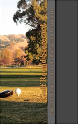 Golf Round Scorecard: The Villages Golf and Recreation Community indir
