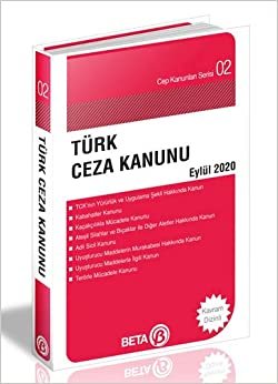 Türk Ceza Kanunu Cep Serisi Eylül 2020
