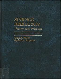 Surface Irrigation: Theory and Practice indir